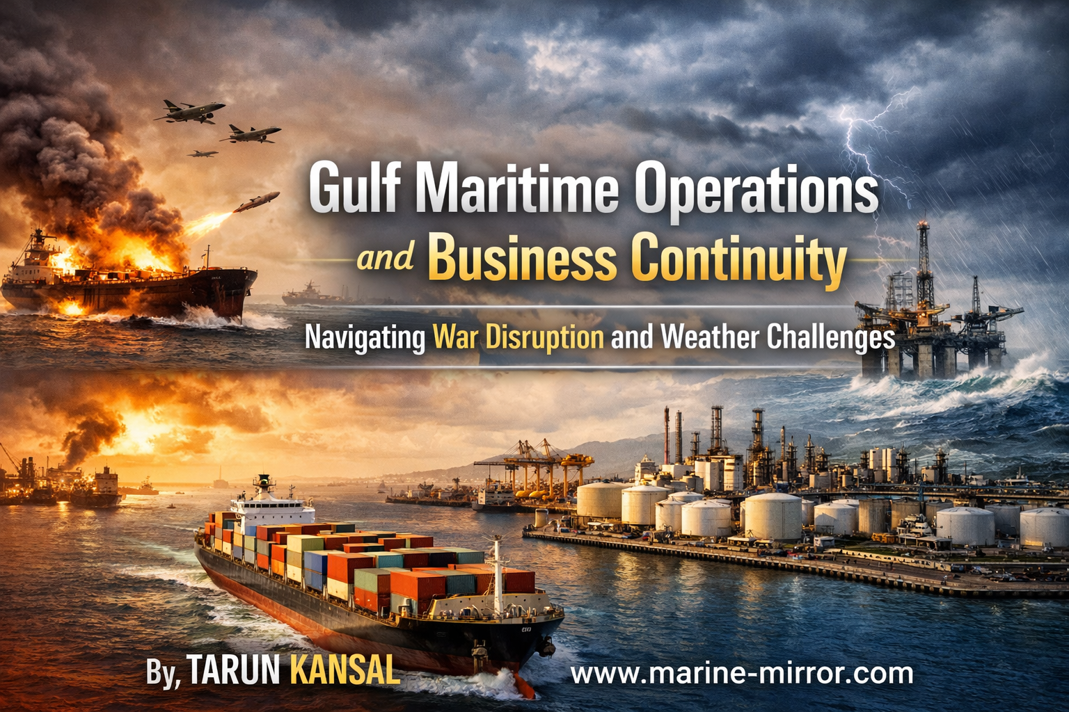 Gulf Maritime Operations and Business Continuity : Navigating War Disruption and Weather Challenges