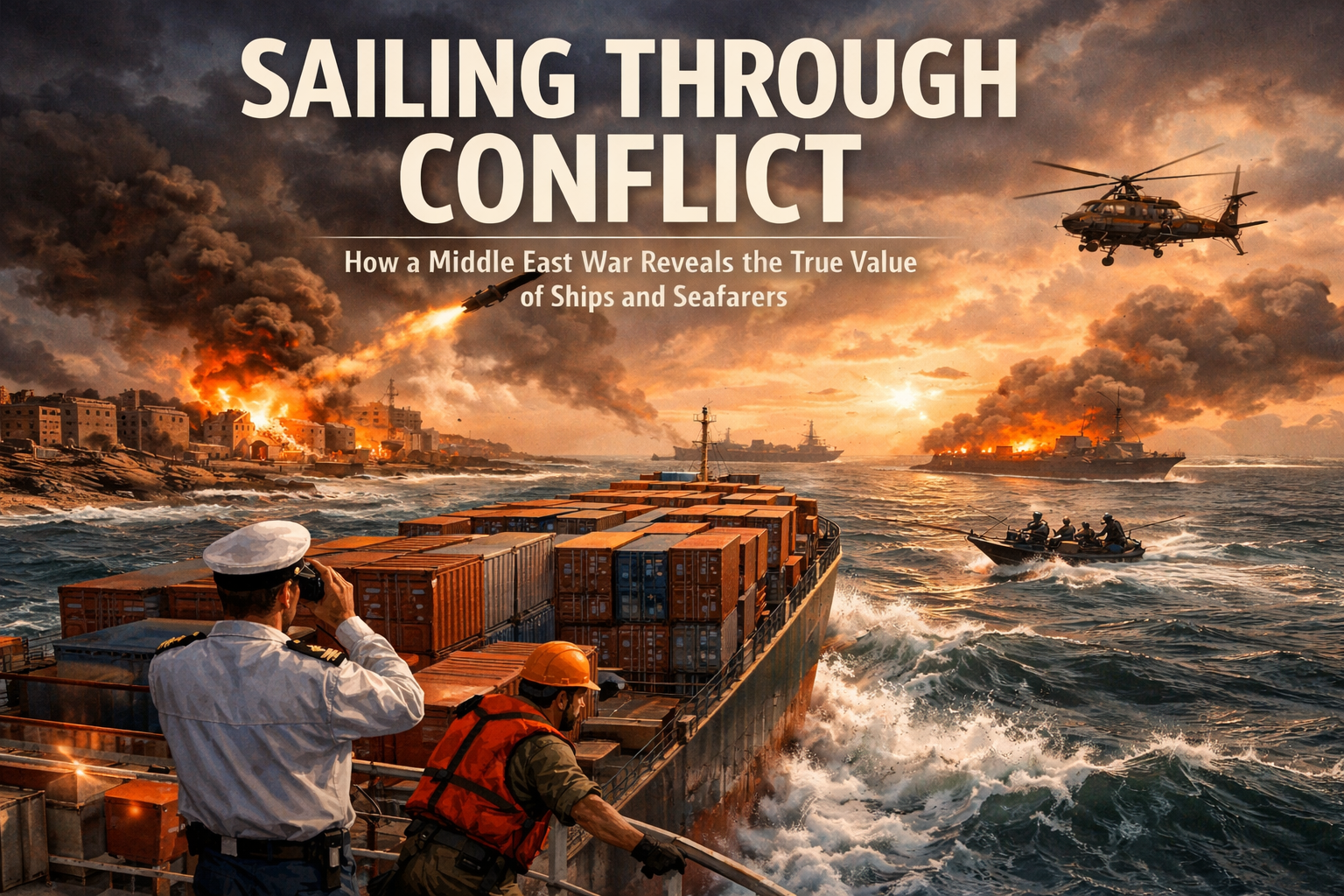 Sailing Through Conflict: How a Middle East War Reveals the True Value of Ships and Seafarers